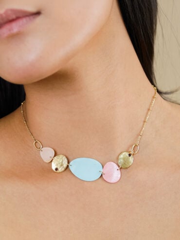 Collier pastel Berlingot