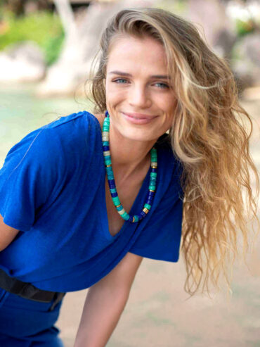 Collier Praia Azul mix