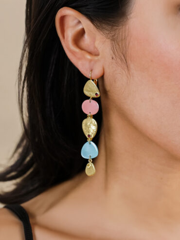 Boucles d'oreilles longues Berlingot