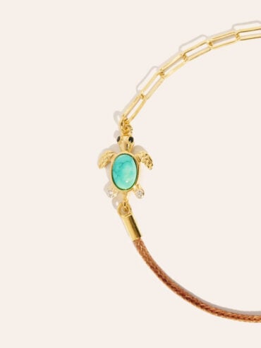Bracelet Tortue Turquoise