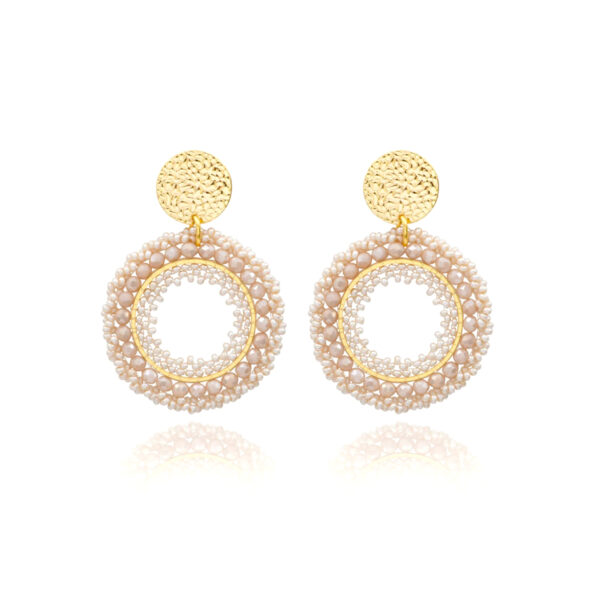 Boucles atacama blanc sable