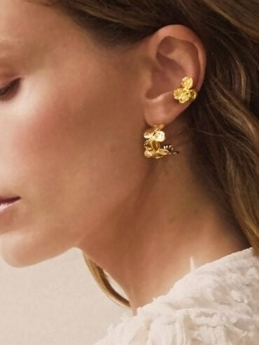 Bague d'oreille petite fleur Mily