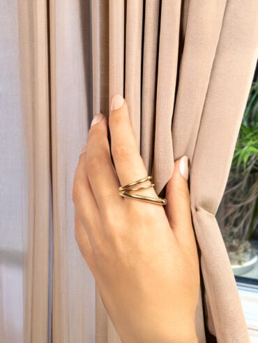 Bague trois anneaux Valse
