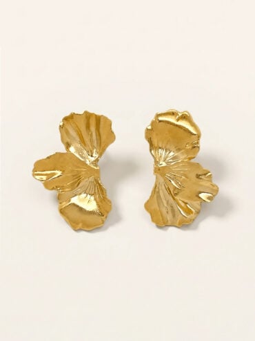 Boucles d'oreilles fleurs Euménide Medium