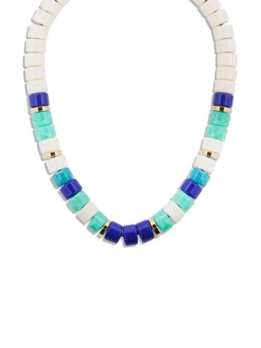 Collier Praia Azul Ivoire