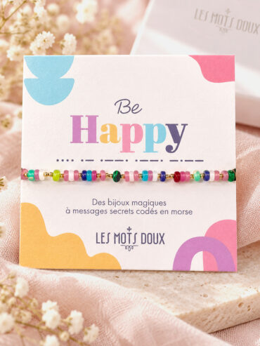 Bracelet gemmes be happy