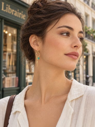 Mono Boucle Cosmic vert émeraude