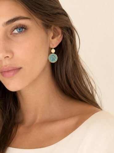 Boucles d'oreilles Paradis Crystalline