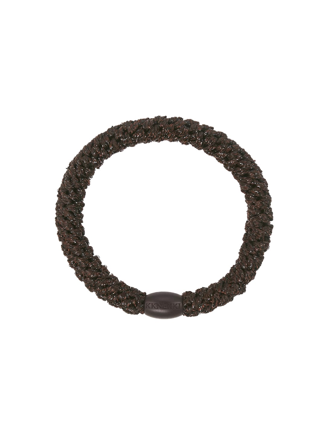 Elastique bracelet Kknekki Chocolat Glitter 1 Elastique bracelet kknekki chocolat glitter