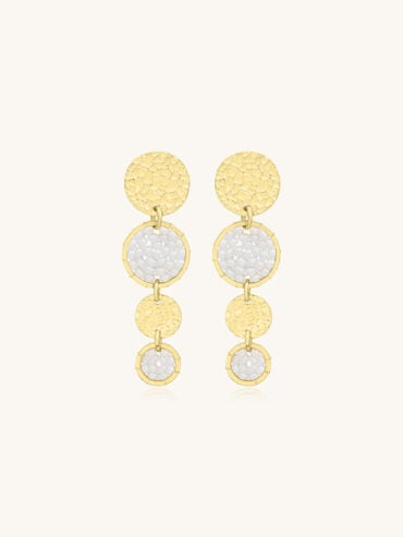 Boucles d'oreilles Mini Lupin blanc - boucles d'oreilles pendantes