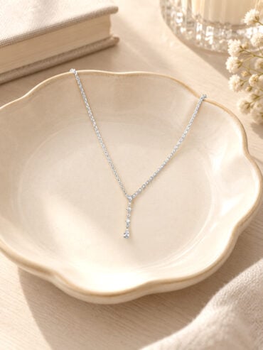 Collier fin argent Gisèle
