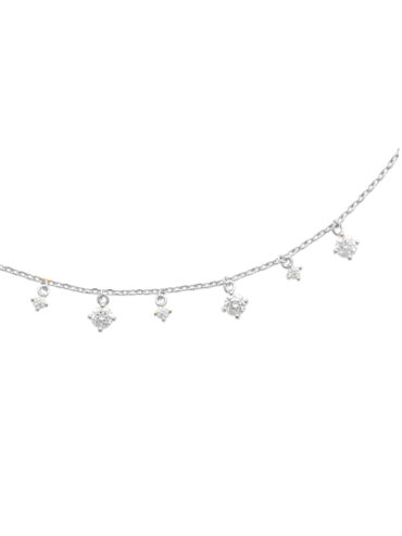 Tendances bijoux hiver 2025-2026 : la saison expliquée 14 Collier pampilles argent Jimmy - zoom