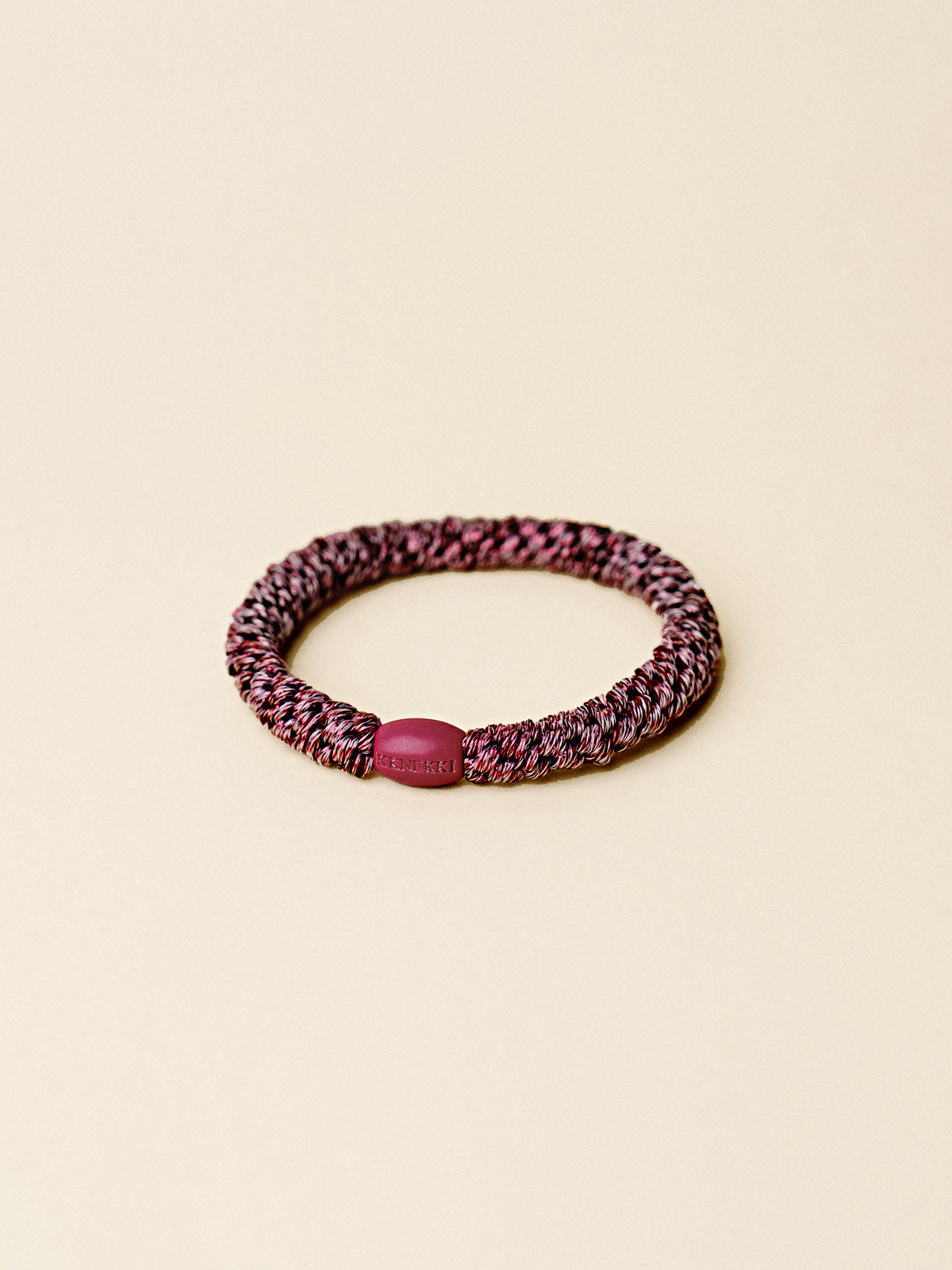 Elastique bracelet Kknekki Bois de rose Glitter 3 Elastique bracelet kknekki bois de rose glitter