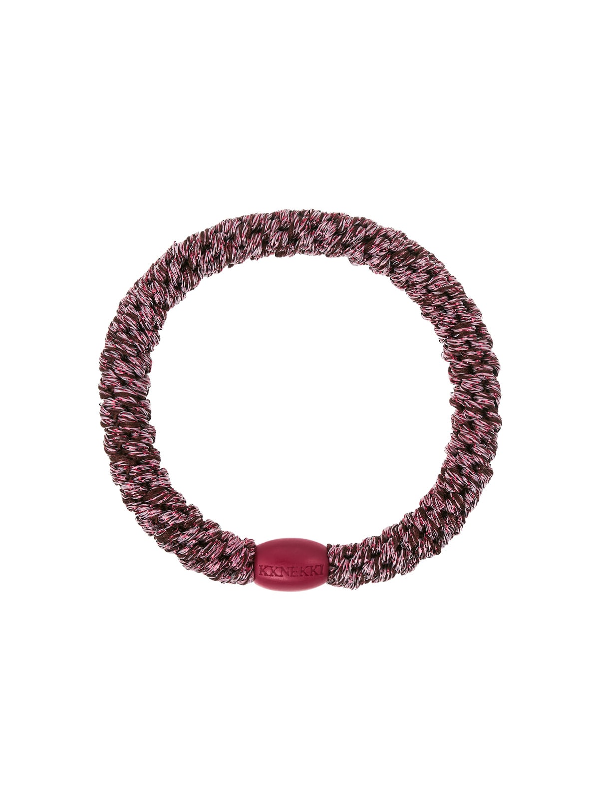Bijoux Noël 210 Elastique kknekki bois de rose glitter