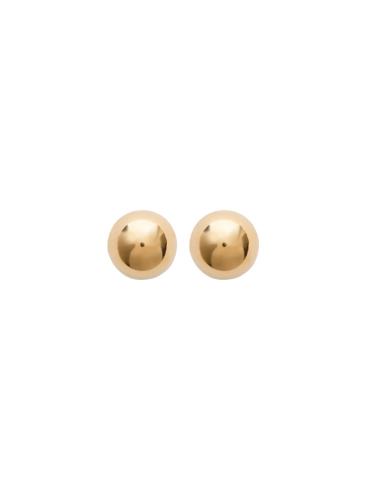 Puces d'oreilles Boules 5mm Bruxelles 4 Puces d'oreilles Boules 5mm Bruxelles - face zoom