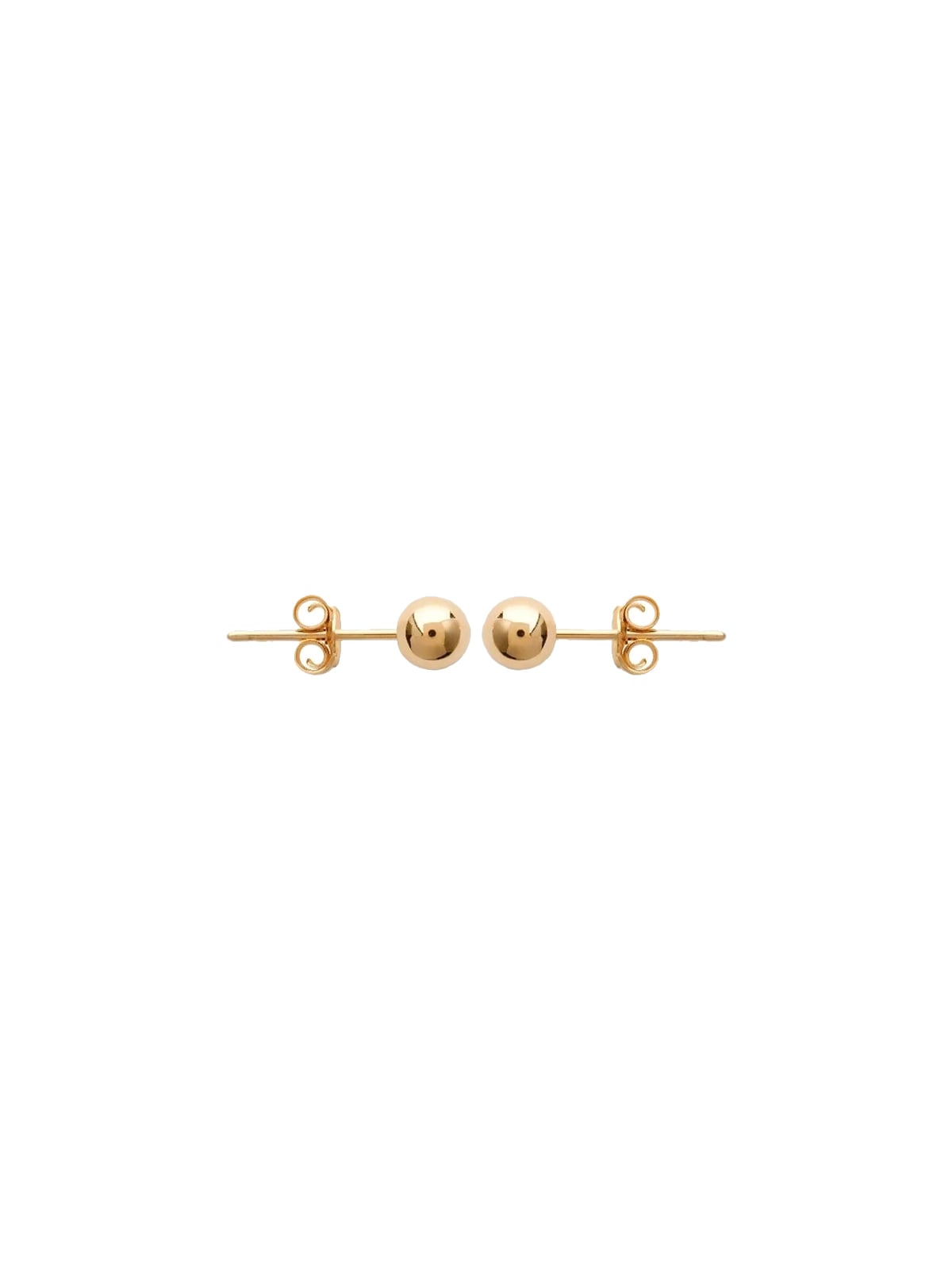 Puces d'oreilles Boules 5mm Bruxelles 3 Puces d'oreilles Boules 5mm Bruxelles - profil