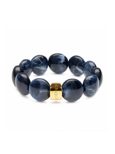 Bijoux fantaisie de créateurs 43 Bracelet boules bleu minuit - bracelet Bombom