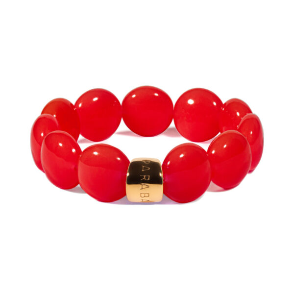 Bracelet Rouge vermeil Bombom