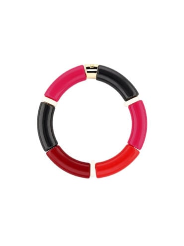 Bijoux fantaisie de créateurs 43 Bracelet Pipoca ligne Grenat 3