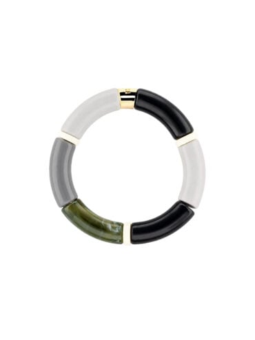 Bijoux fantaisie de créateurs 45 Bracelet Pipocas 3 ligne Grey Jungle