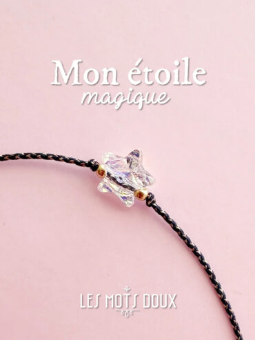 bracelet mon étoile magique - zoom étoile