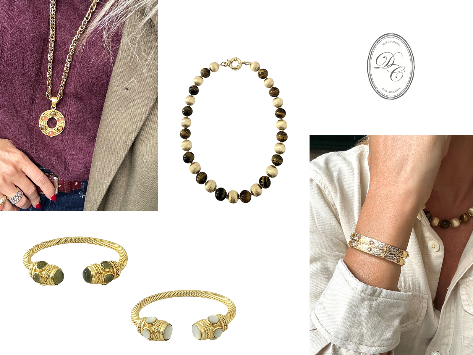 Collections de bijoux dear charlotte paris