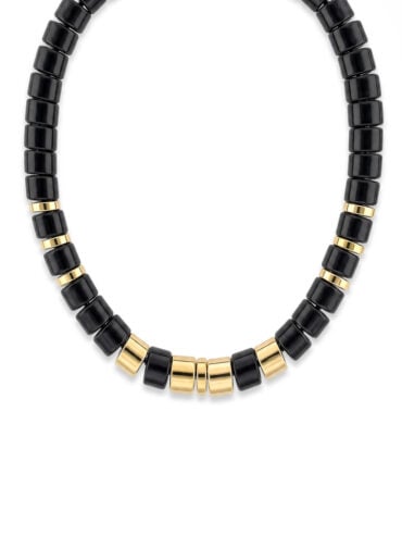 Collier praia black présentation - zoom
