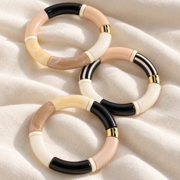 Bracelets Pipocas ligne black